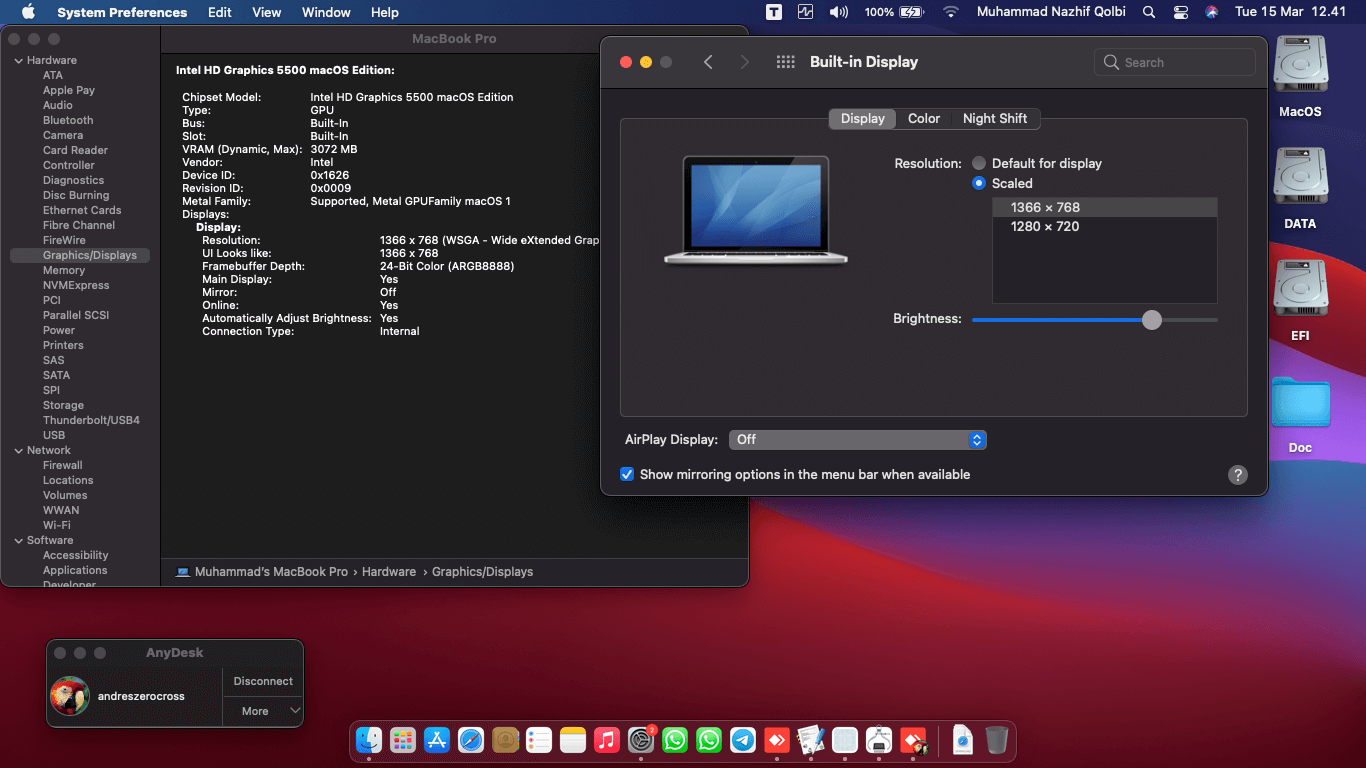 Asus A455LF WX042D 2nd [Broadwell   Intel HD 5500 + PS2]   OpenCore 8